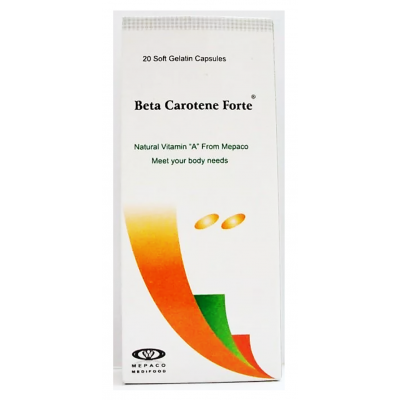 Beta Carotene Forte 15 mg ( beta carotene ) 20 capsules